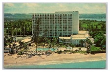 Americana Hotel San Juan Puerto Rico Chrome Postcard Y20