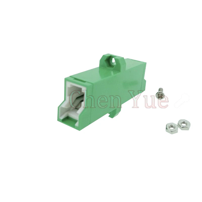 10PCS E2000 APC Smplex Fiber Optic Adapter E2000 Optical Fiber Coupler Flange - Image 3 of 4