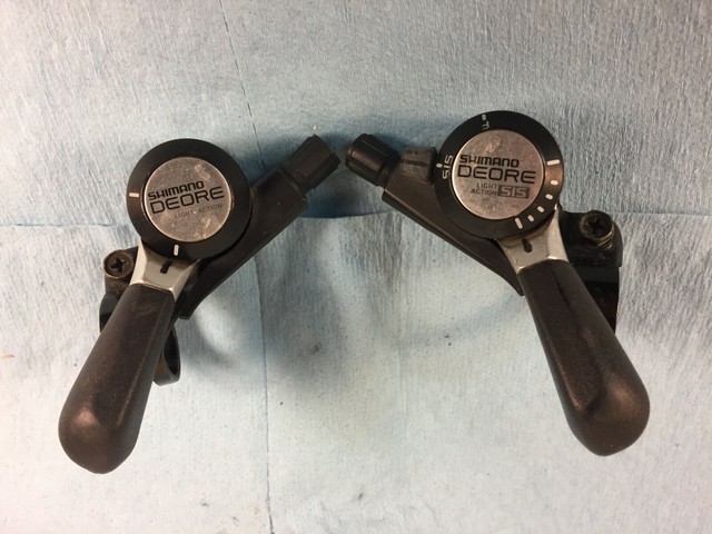 Shimano Deore Sl-mt60 Thumb Shifters 3x7 SIS Vintage Mountain Bike 7 Speed for sale online | eBay