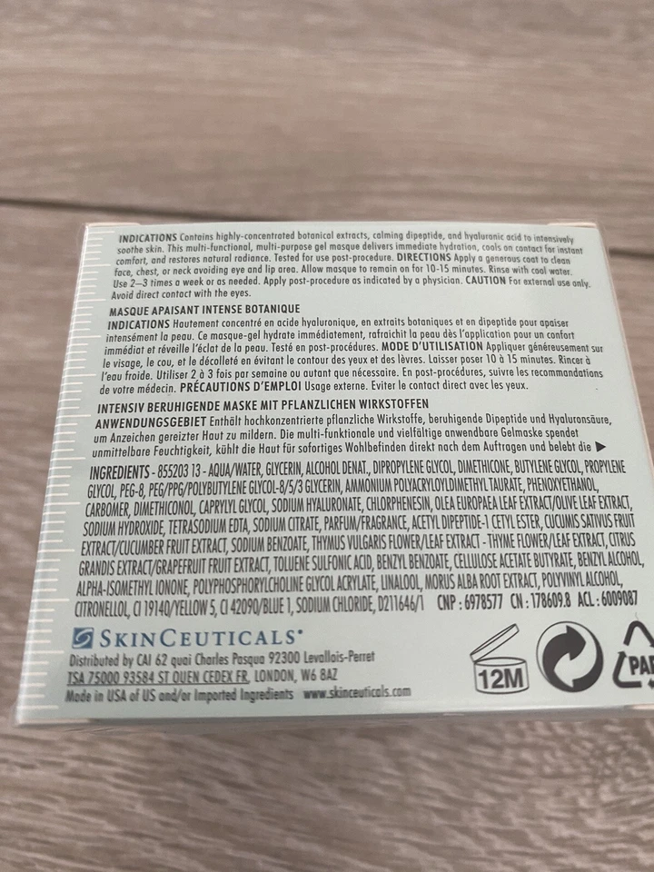 Skinceuticals Phyto Corrective Masque 60ml, BNIB, Sealed  - Image 3 of 3