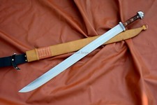 Épée viking à lame longue de 24 pouces - Épée faite main - Chasse, Camping, épée tactique