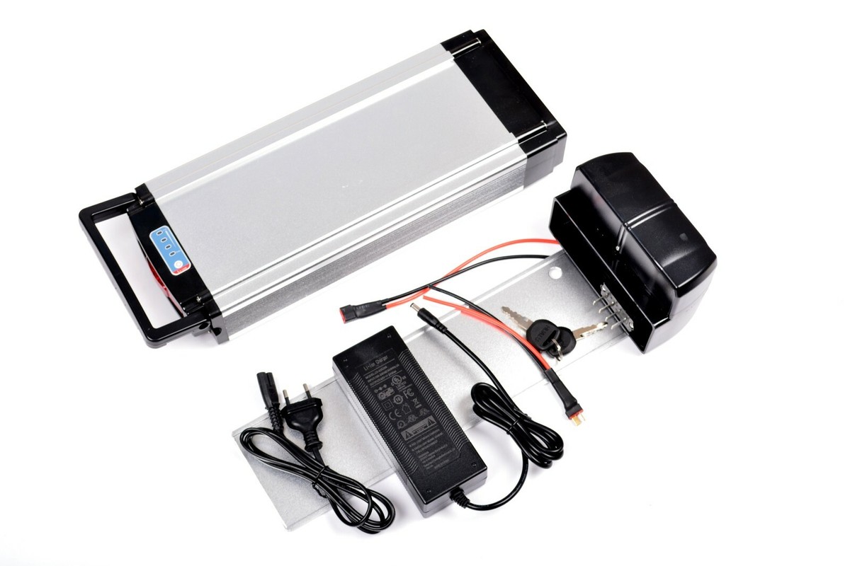 Kit Batterie Au Lithium 36V 15Ah Pour Vélo électrique - Dimensions 340x125x80mm - Marque AFTERTECH - Neuf Avec Chargeur
