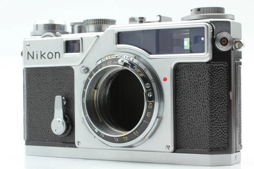 Rare!! [Mint 623xxxx] NIKON SP Late Model Titanium Curtain Body  From Japan 2342