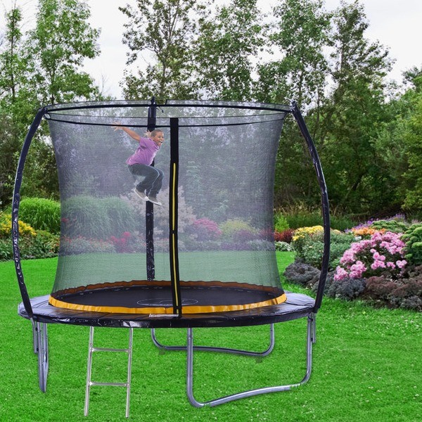 TRAMPOLINE KANGA PREMIUM 6FT 8FT 10FT 12FT WITH ENCLOSURE, LADDER