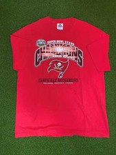 2003 Tampa Bay Buccaneers - Super Bowl XXXVII Champ - Vintage NFL Tee Shirt XL 