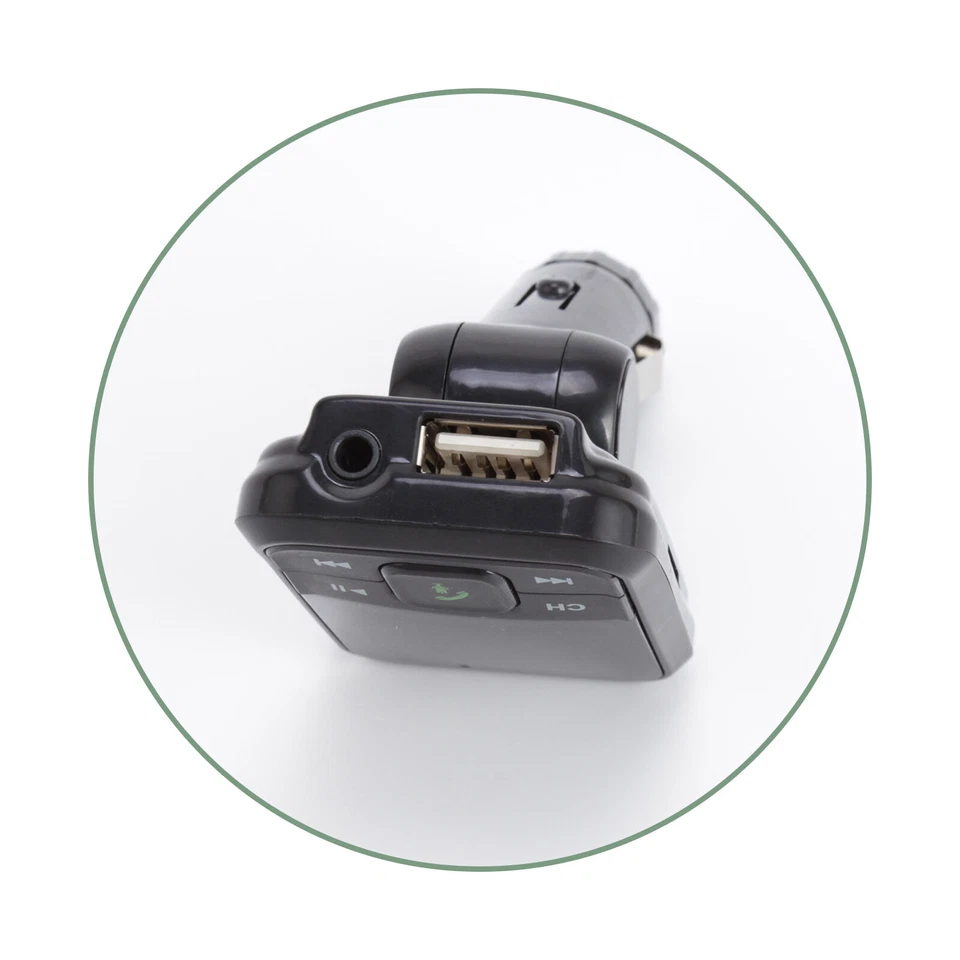 Bluetooth FM Transmitter für Auto-Radio USB Kfz Ladegerät Adapter Mp3 Player SD - Bild 4 von 4