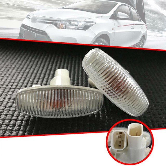 Side Marker Lamp Signal Light For Toyota Vios Sedan Yaris Hatchback 20142016 eBay
