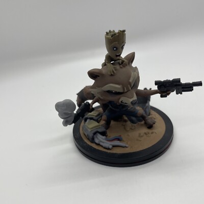 Q-Fig Loot Crate ROCKET & GROOT Guardians of the Galaxy Vol. 2 QMX Figure C4