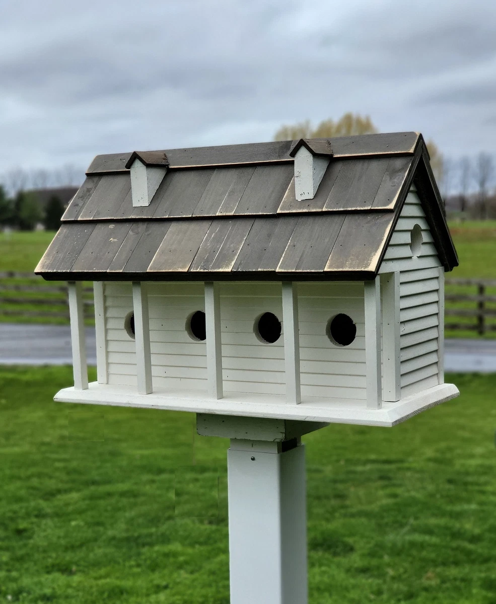 Rustic Purple Martin House