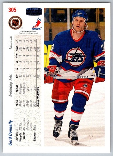 1991-92 Upper Deck Hockey #251-500 PICK FROM LIST - Picture 113 of 501