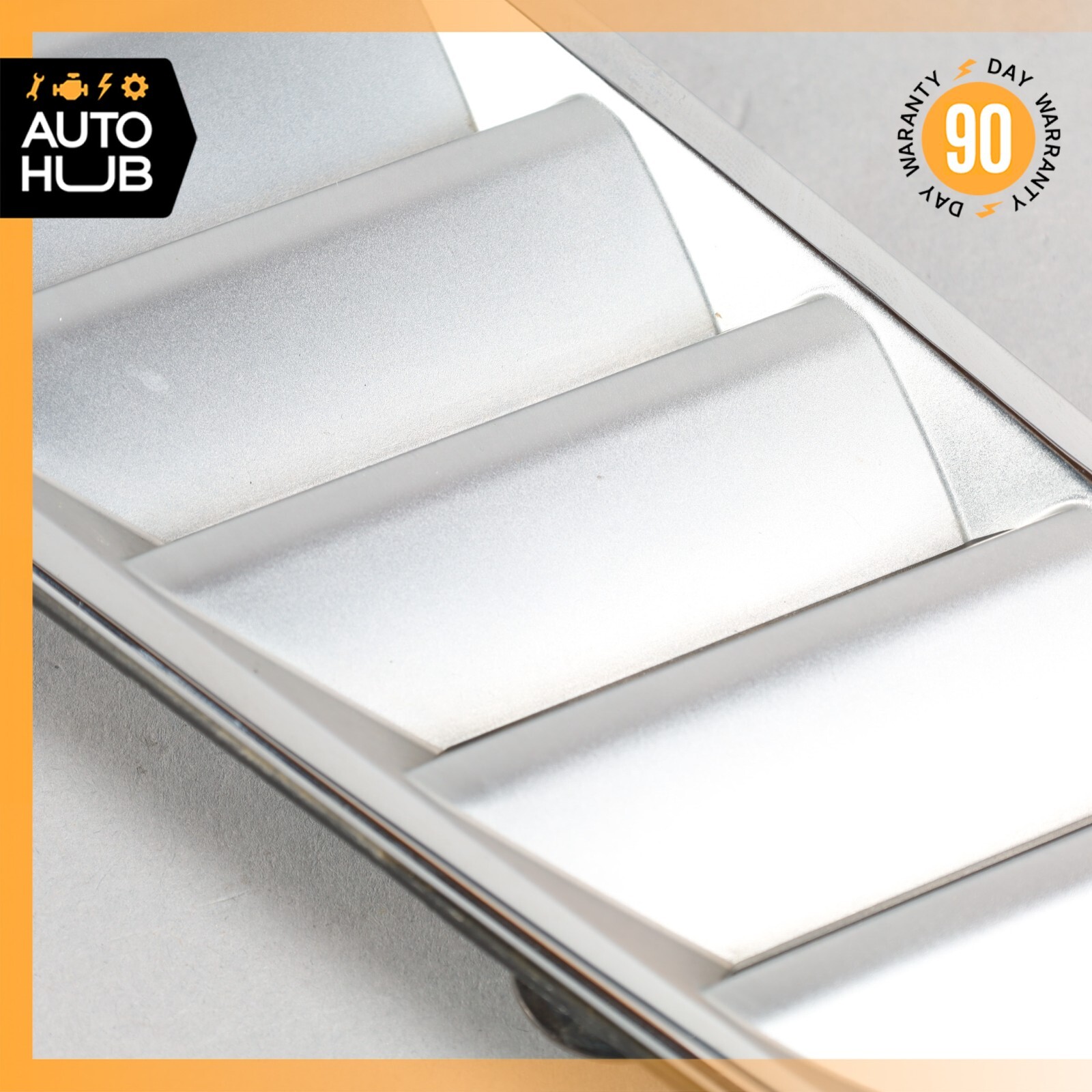 Aston Martin DB9 / Rapide Right Passenger Side Hood Vent Grill Chrome OEM 35k