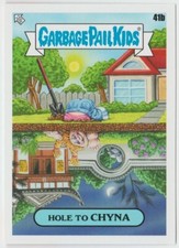 2024 Topps Garbage Pail Kids Series 1 Kids At Play #41b Hole To CHYNA