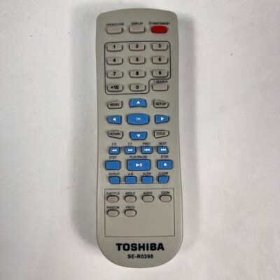 Genuine Toshiba SE-R0268 Remote SDK770 SDK770K SDK770KU SDK770KC Tested