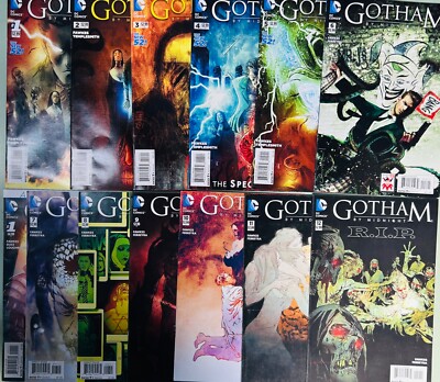 GOTHAM BY MIDNIGHT #1-12 COMPLETE SET (2014) VF/NM DC*