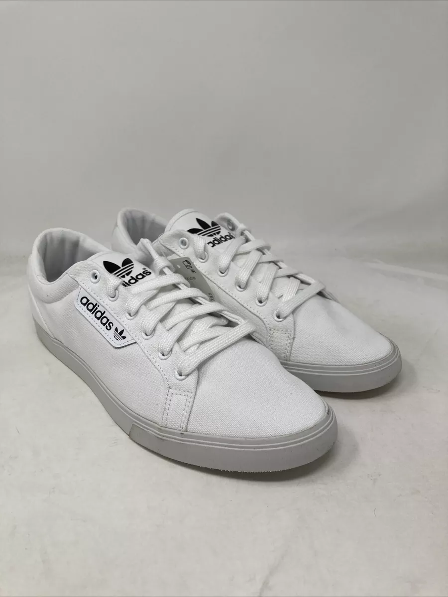 Adidas originals white top sleek lo trainers
