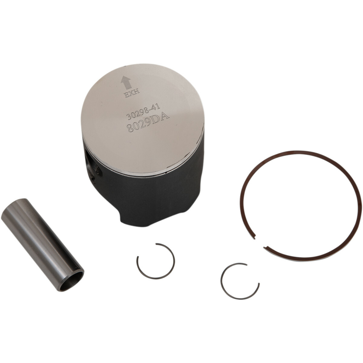 Piston axe segments KTM GS125 EGS125 2T 1994-2000 dimension Ø54,25 mm