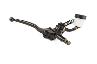Pompa Freno Destra Con Leva Per Scooter/Moto - Cilindro 22mm, Colore Nero