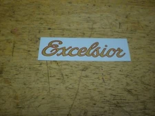 Mint Vintage OEM Schwinn Approved Excelsior Bicycle Downtube Decal 