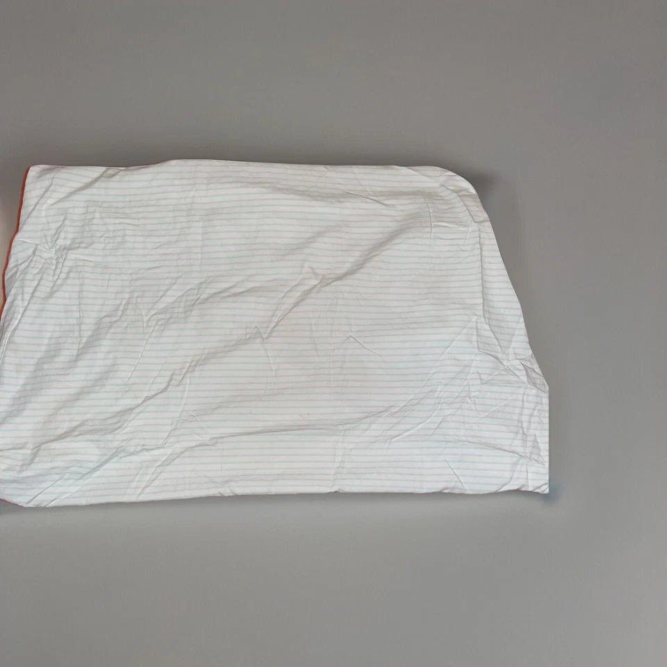 Sábana bajera ajustada Child of Mine by Carter's Baby verde menta a rayas Foto 3 de 4