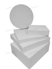 WHITE UPHOLSTERY FOAM - CHEAP AND LONG LASTING - HIGH DENSITY SQUARES