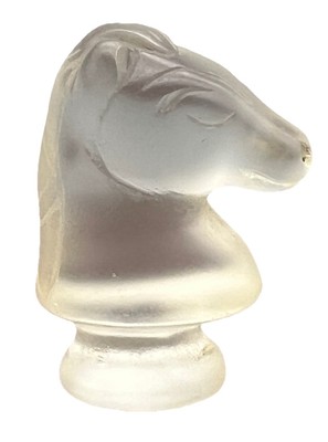 Islamic Crystal Knight Chess Piece Gaming Pieces 19th  Century Central Asia