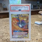 Pokemon Company Hidden Fates Moltres & Zapdos & Articuno GX 44/68 PSA 10