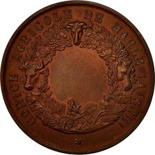 France, Médaille, Comice Agricole de Marle, Aisne, SUP+, Cuivre