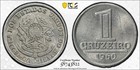 Brazil 1960 1 Cruzeiro PCGS MS 65