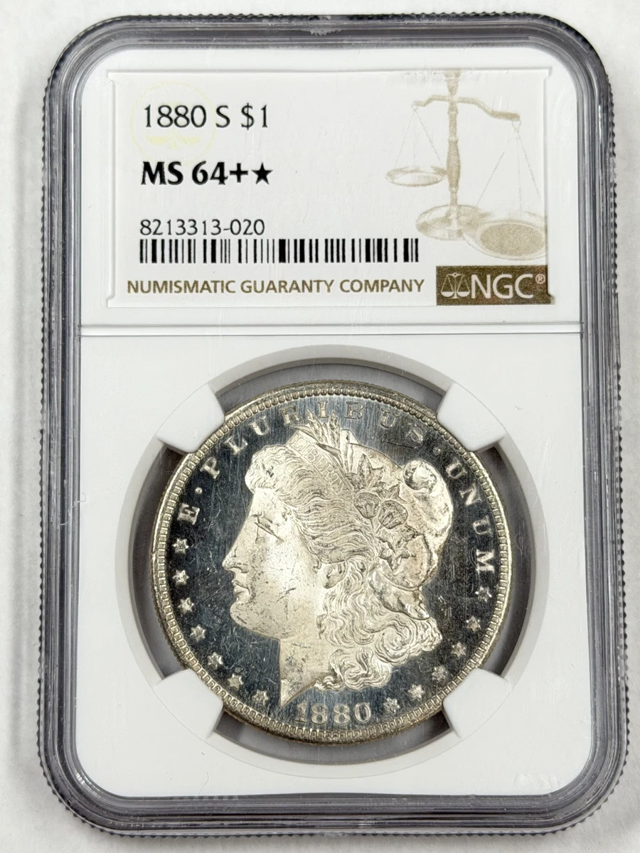 MS 64 Graded 1880 Year Morgan US Dollars (1878-1921) for sale | eBay