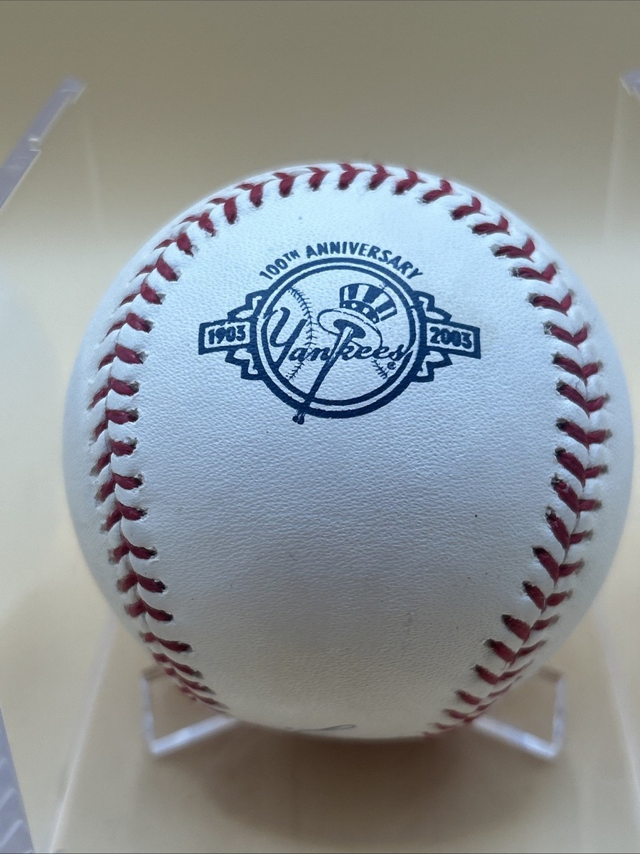 Mariano Rivera Autographed New York Yankees 100th Anniversary Ball