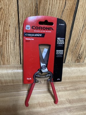 Corona Thinning Snip 8  Narrow High Carbon Steel Blade Spring Loaded New