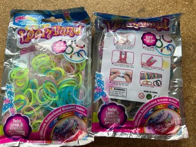 2 Packungen Webstuhl Bänder Set Mix Farben Armband Herstellung Kit Zum Selbermachen Handwerk