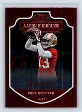 Aaron Burbridge Rookie 2016 Panini #257 San Francisco 49ers RC 1-7