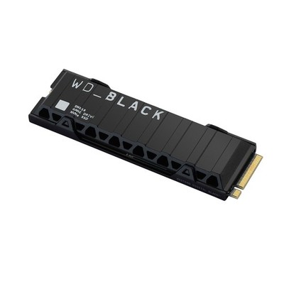 WD Black SN850 NVMe M.2 SSD 500 GB mit Kühlkörper (Playstation 5 optimiert)