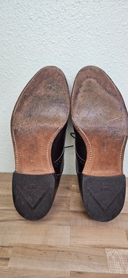 Allen Edmonds Sanford 5237 Cap Toe Burgundy Leather Oxford  display picture 1