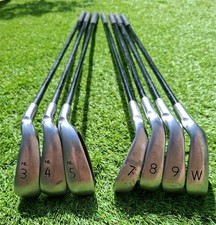 Ping G2 HL High Loft Golf Club Iron Set 3-W Reg Flex Graphite Shaft Green Dot R