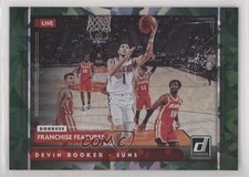 2021-22 Panini Donruss Franchise Features Holo Green Ice Devin Booker #29 06y2