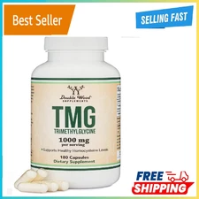 Double Wood Supplements TMG Trimethylglycine Supplement 1,000Mg per Serving, 180