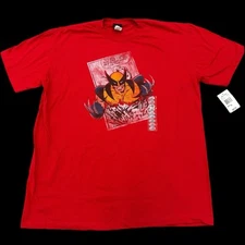 X-Men Marvel Mad Engine Men's X-Large XL t-Shirt Wolverine Comic Book Style READ