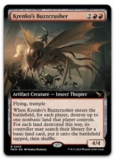 Krenko's Buzzcrusher (Extended Art) #405 (NM) Murders Karlov Manor MKM Magic MTG