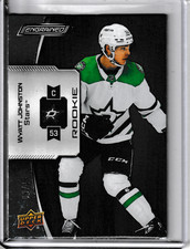 2022/23 UD ENGRAINED WYATT JOHNSTON MAHOGANY PARALLEL ROOKIE RC #175 #d/10 $$$$$