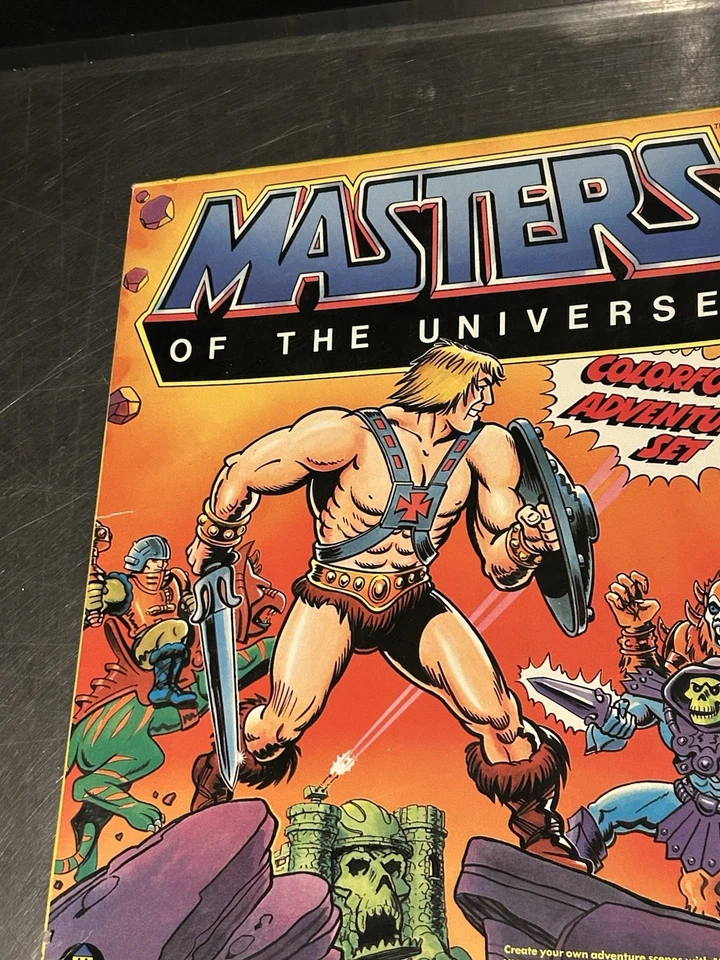 Juego de lujo He-Man 100 % completo Masters of the Universe 1983 Colorforms Foto 2 de 4