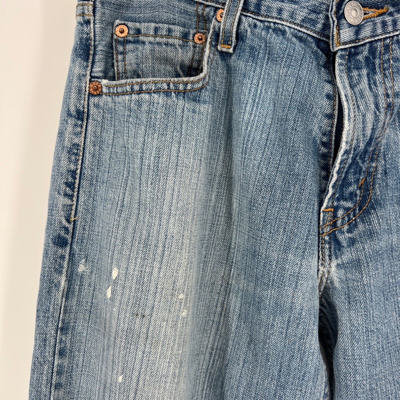 Levi's 529 Low Rise Straight Denim Jeans Y2K '03 Medium Wash 30x32 (30x31) thumbnail 3