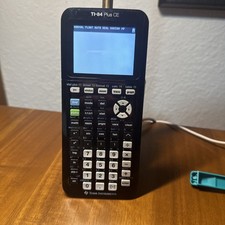 Texas Instruments TI-84 Plus CE Graphing Calculator Black White