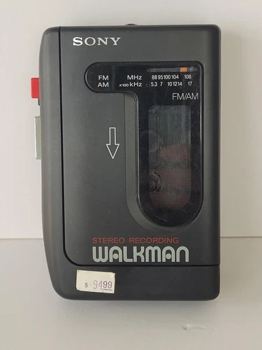 Sony Walkman WM-F2041 FM/AM Stereo Radio Cassette Corder - TESTED -
