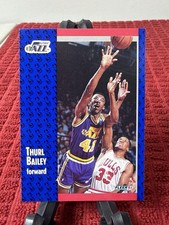 1991-92 Fleer Thurl Bailey Utah Jazz #197