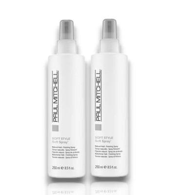 PAUL MITCHELL Soft Style Soft Finishing Spray 8.5 oz lot of 2