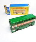 Original 1966 MATCHBOX LESNEY No. 74 Green DAIMLER BUS MIB Esso Extra Petrol