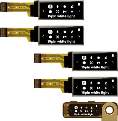 OLED LCD Display Module 0.91 Inch 128x32 SPI Serial Screen 4 Wire 3.3V 4.2V