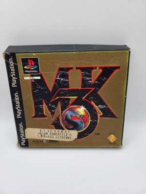 Mortal Kombat 3 - Play Station 1  PS1  Pappbox